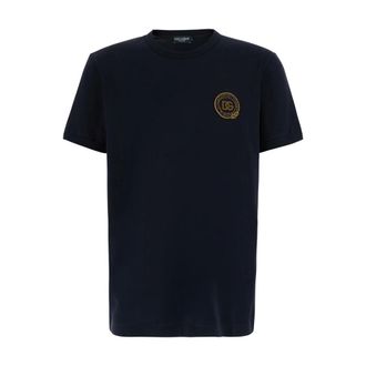 Dolce & Gabbana Heren, Tops, Blauw, Maat: 4XL Jersey