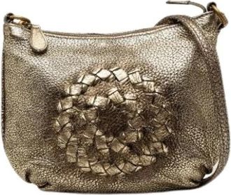 Bottega Veneta Borsa a spalla Pre-owned in tessuto - - Pre-owned - Donna - Giallo - ONE SIZE