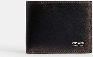 Coach Slim Billfold Wallet In Loved Leather