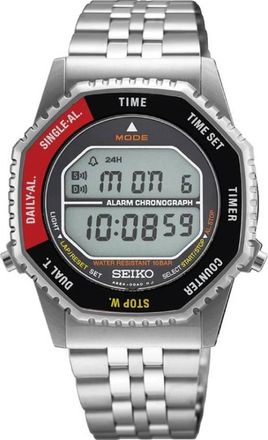 Seiko Rotocall Alarm Chronograph Quartz Digital Watch SMGG19P1