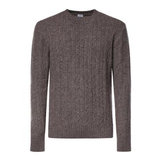 Eleventy Maglione girocollo - - Knitwear - Uomo - Marrone - 2XL