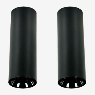 Sklum Pack De 2 Apliques De Techo Led De Superficie Redondos En Aluminio Luisiana Sklum