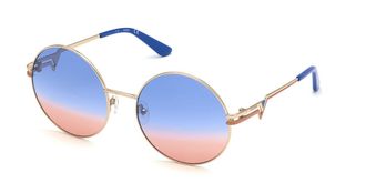 Guess GU7734 32W Womens Sunglasses Gold Size 60