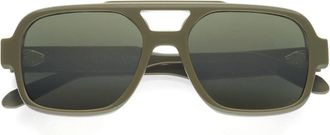 Emmanuelle Khanh Emmanuel Kahn Hero 375 Verde Oliva Sunglasses