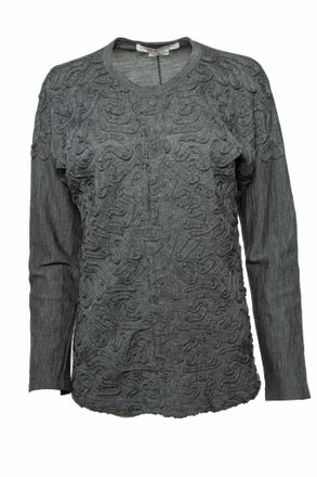 Comme Des Gar&ccedil;ons Comme des gar&ccedil;ons, Grey knitted cardigan