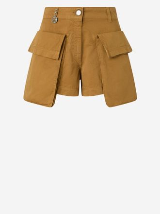 Pinko Pinko Campobasso katoenen short