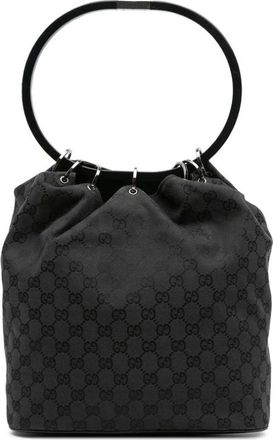 Gucci Pre-owned Bucket Bags, female, Black, Size: ONE SIZE Pre-owned Classic Bucket Bag