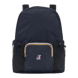 K-Way Le Vrai 4.0 Michel Rugzak - Heren - Rugzakken - Blauw - ONE Size - Polyester - Tassen