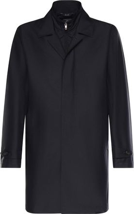 Fay Technical Poplin Morning Coat