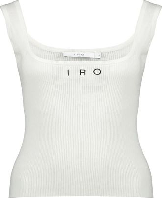 Iro Top a coste - Bianco