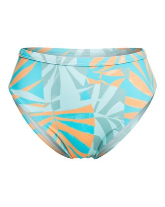 Roxy Bikini-Hose ROXY Roxy Pro The Backside, Damen, Gr. XS, US-Gr&ouml;ssen, blau (blau surf all palmed out), Obermaterial: 78% Polyamid, 22% Elasthan;, Badehos