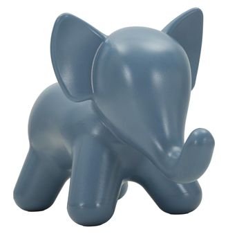 Mauro Ferretti Taburete elefante azul de pe para exterior cm 86&times;46&times;56