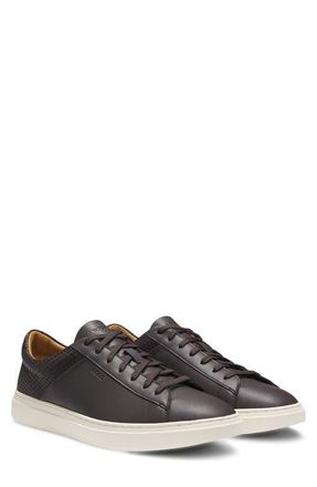 BOSS Kieran Low Top Sneaker in Dark Brown at Nordstrom, Size 12Us