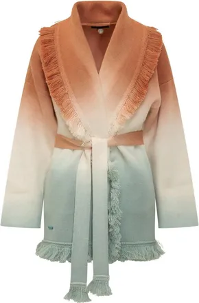 Alanui Multicolor Shawl Neck Cardigan