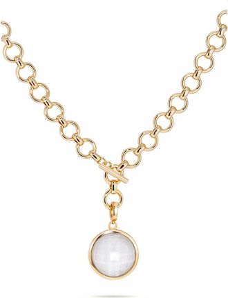 Dean Davidson Knockout Collar Necklace in Iridescent Pearl/gold at Nordstrom