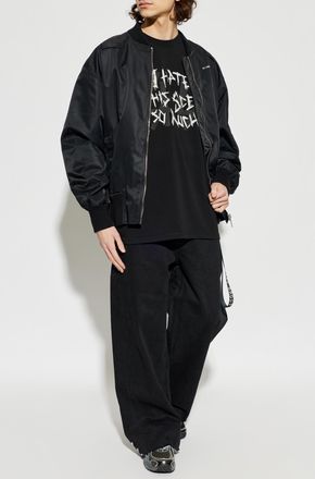 44 Label Group T-shirt With Print, Mens, Black