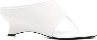 Khaite Schoenen, Dames, Wit, 40 EU, Leer, Marlow Mule