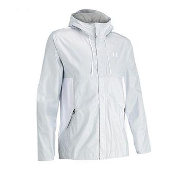 Under Armour Mens Under Armour Cloudburst Shell Training Sports Jacket Gray 1350950-014