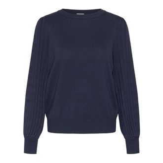 Kaffe Maglieria Girocollo - - Knitwear - Donna - Blu - S
