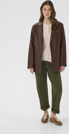 Cream Blazer CRPaloma Blazer Loose fit brown