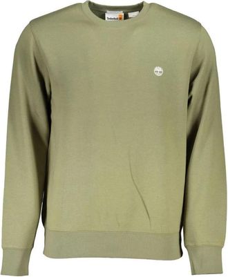 Timberland Crew Neck Sweatshirt - Heren - Sweatshirts - Groen - S - Katoen - Hoodies & sweatvesten