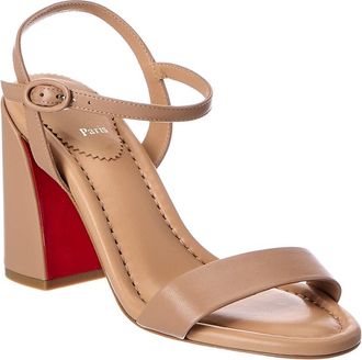 Christian Louboutin Jane 85 Leather Sandal