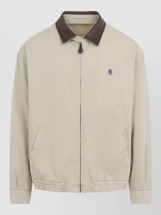 Prada cotton regular-fit single-breasted jacket