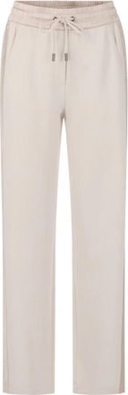 Marc Cain Washington Pull-on Broeken - Dames - Sweatpants - Grijs - 2XL - Katoen - Broeken