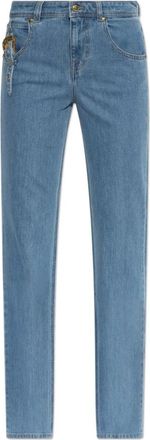 Versace Jeans Couture Slim Fit Jeans - Dames - Slim Fit Jeans - Blauw - W27 - Katoen - Jeans
