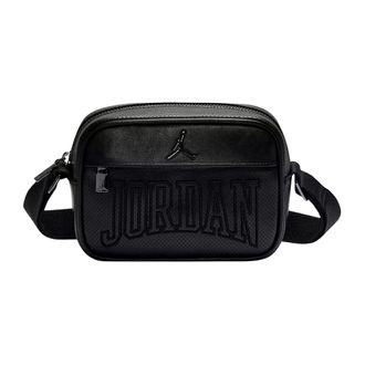 Nike Jordan Geperforeerde Cameratas (1.6L) - Heren - Sport - Zwart - Maat: ONE Size Leer