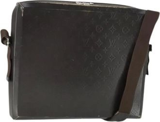 Louis Vuitton Pre-owned Cross Body Bags, female, Brown, Size: ONE SIZE Pre-owned Canvas Cross Body Bag