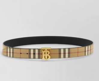 Burberry reversible belt