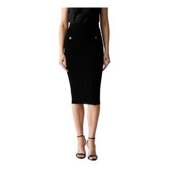 Guess Rokken, Dames, Zwart, L, Carmen Swtr Rok