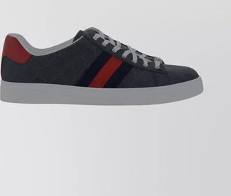 Gucci jacquard fabric low-top sneakers