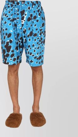 Marni printed cotton bermuda shorts