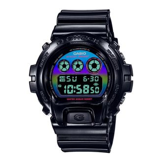 Casio Accessoires, Heren, Zwart, ONE Size, G-Shock Dw-6900Rgb-1Er Virtual Rainbow Gamer Edition