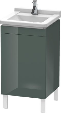 Duravit Duravit L-cube M&oacute;dulo De Lavabo Vertical, 1 Puerta, Con Bisagra A La Izquierda, 460mm, Para Starck 3 030348, Color: Laca De Alto Brillo Dolomiti Grey 