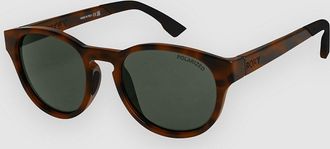 Roxy Vertex Polarized Tortoise Brown/Green Sonnenbrille gr&uuml;n