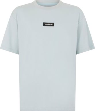 Plein Sport Slub Cotton T-Shirt Scratch