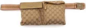 Gucci Pre-owned Belt Bags, female, Beige, Size: ONE SIZE Pre-owned Vintage Belt Bag