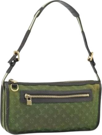 Louis Vuitton Pre-owned Canvas Schoudertas - Dames - Vintage Schoudertas - Groen - ONE Size - Vintage