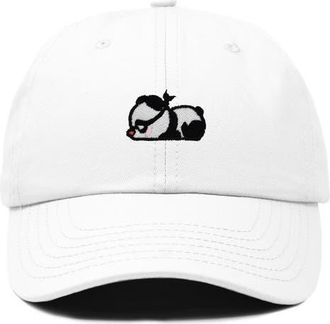 Dalix Pandit Panda Dad Cap in White at Nordstrom