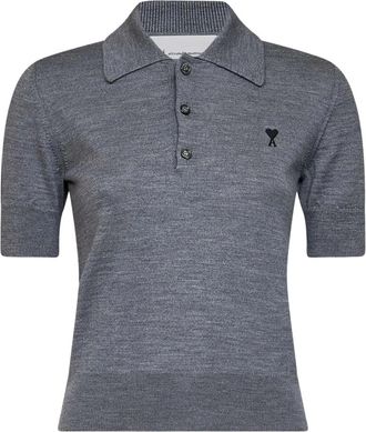 Ami Donna, Top, Grigio, S, new