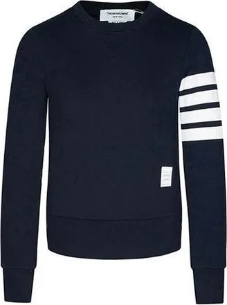 Thom Browne (WMNS) THOM BROWNE Sweatshirt Navy FJT002A-00535-415