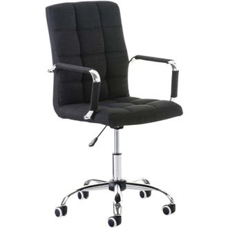 Clp Silla De Oficina Deli V2 En Tela Negro
