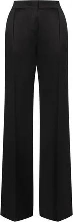 Alberta Ferretti Alberta Ferretti, Wide Trousers, female, Black, Size: 2XL Wide Trousers