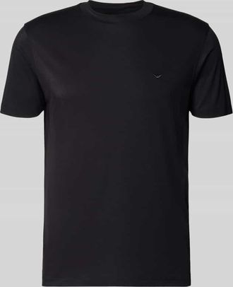 Emporio Armani Regular Fit T-Shirt mit Rundhalsausschnitt in Black, Gr&ouml;&szlig;e XXL