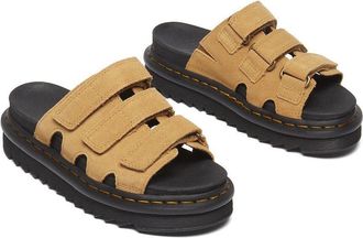 Dr. Martens Rain Slide Tan Suede
