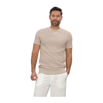 Saint Steve Saint Steve - Hein Polo - Heren - Truien - Beige - Maat: M
