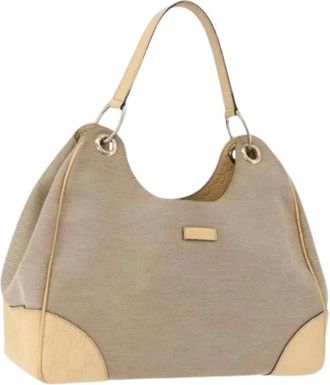 Gucci Pre-owned Vintage GG Canvas Hand Bag - - Pre-owned - Donna - Beige - ONE SIZE